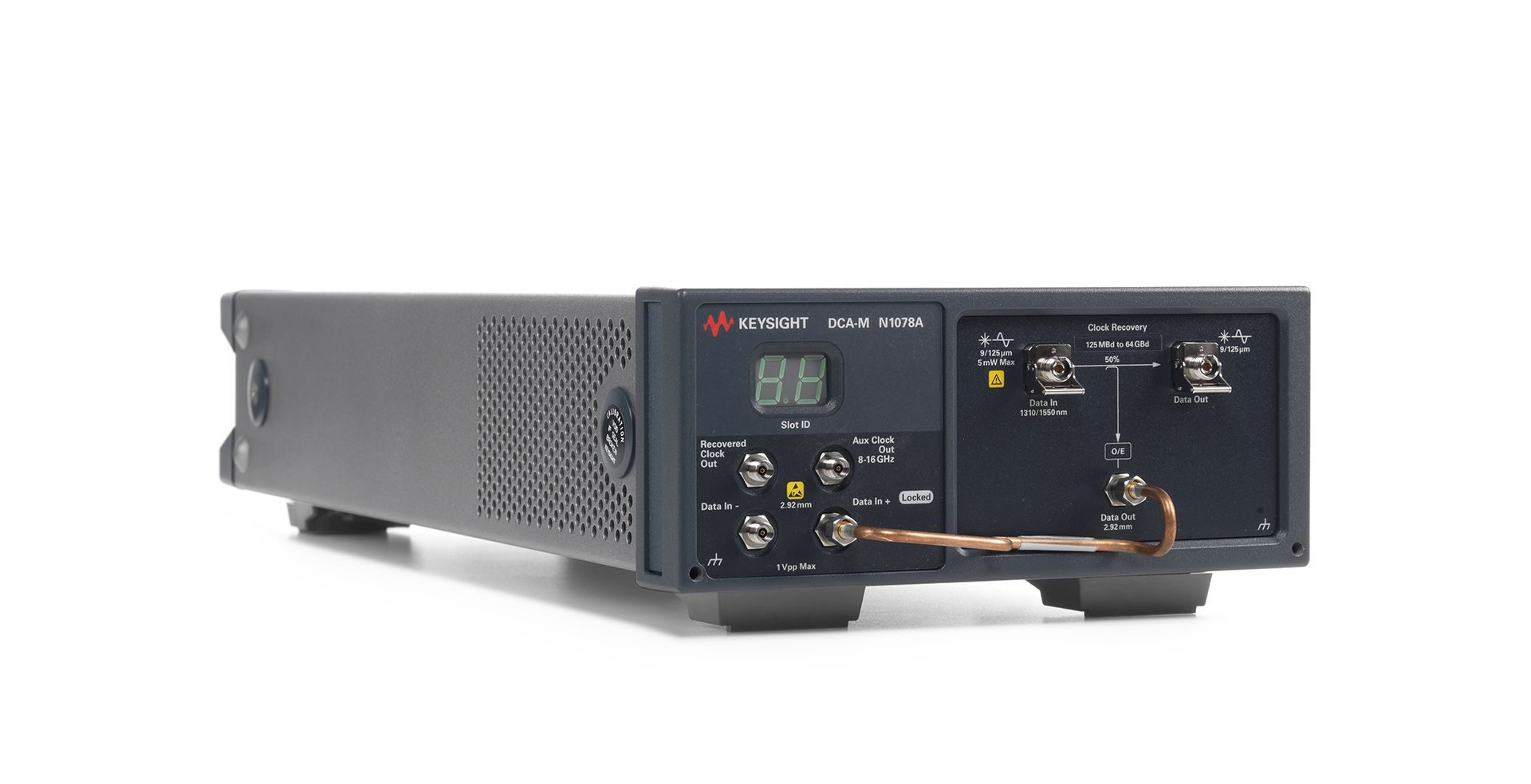 KEYSIGHT N1078A 采樣示波器單模光 / 電時鐘恢復模塊