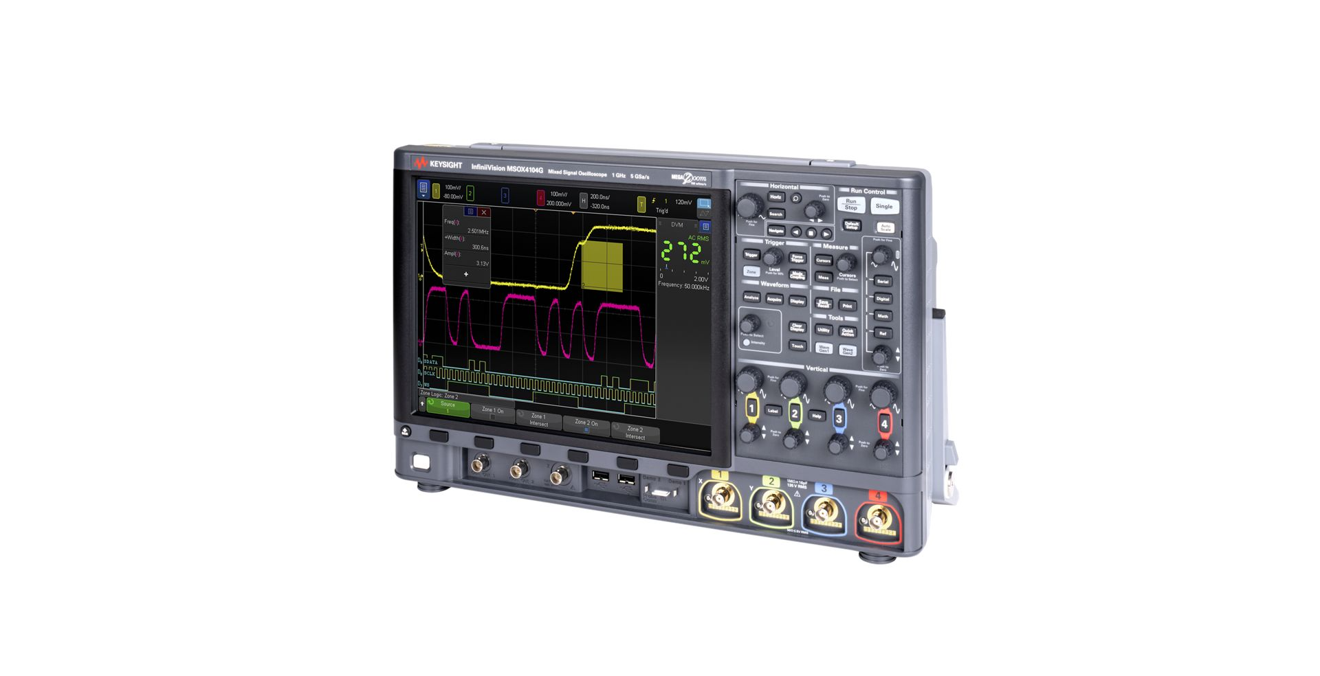 Keysight MSOX4054G 中高端混合信號示波器