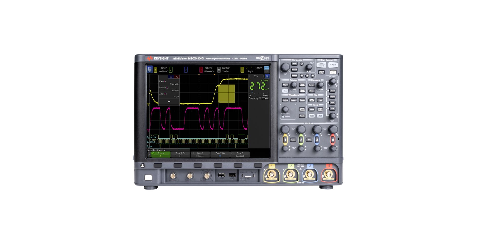 Keysight MSOX4052G 混合信號(hào)示波器