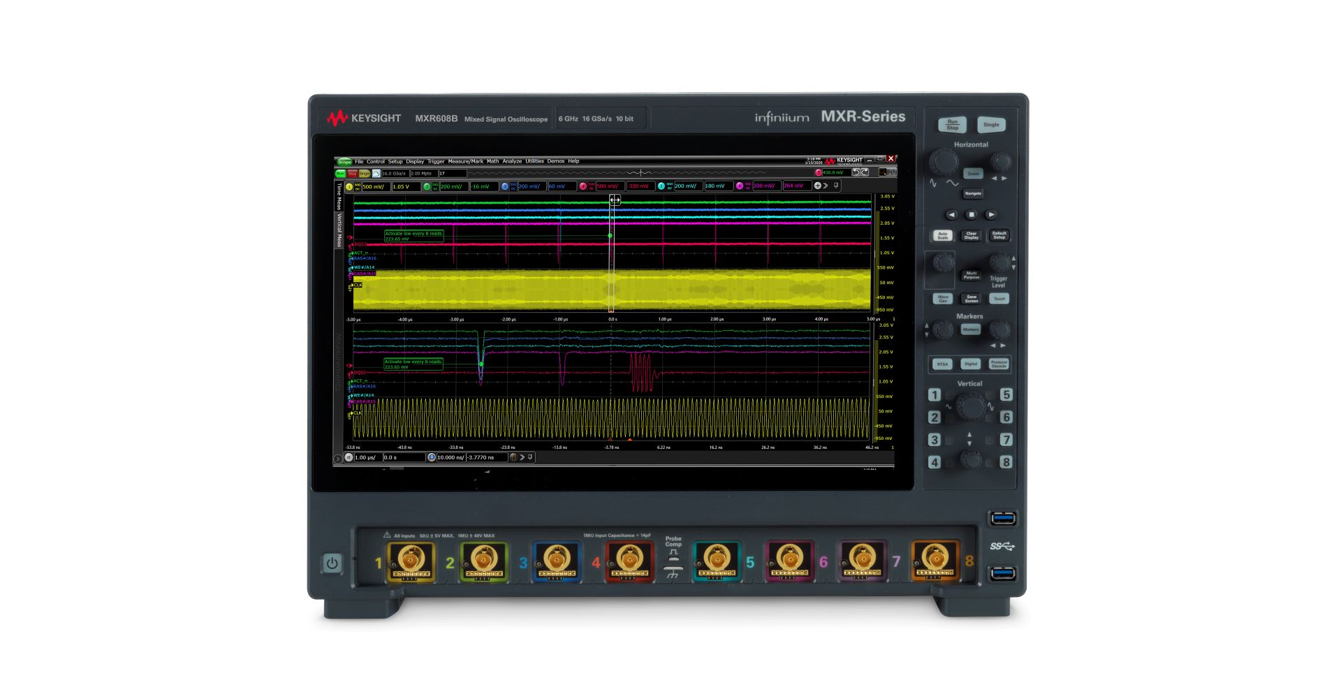Keysight MXR608B 實時示波器