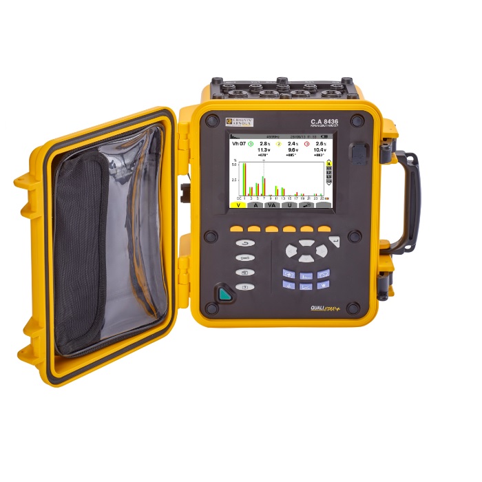 C.A 8436 IP67 三相電能質量分析儀 - 高精度可編程測試儀器